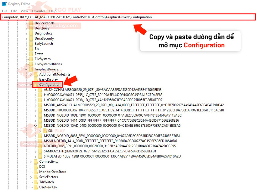 Chỉnh aoe full màn hình bằng regedit