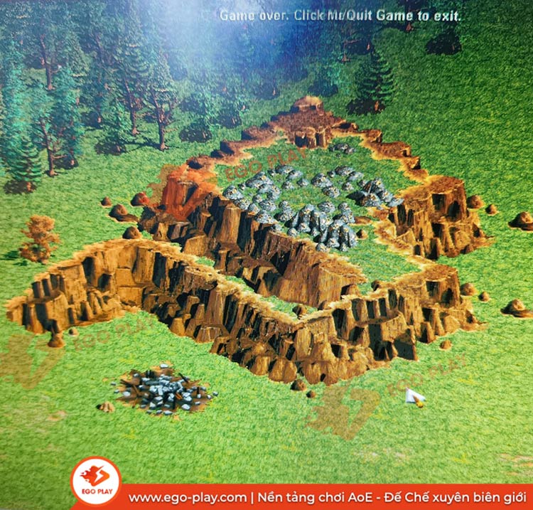 bãi vàng aoe đế chế