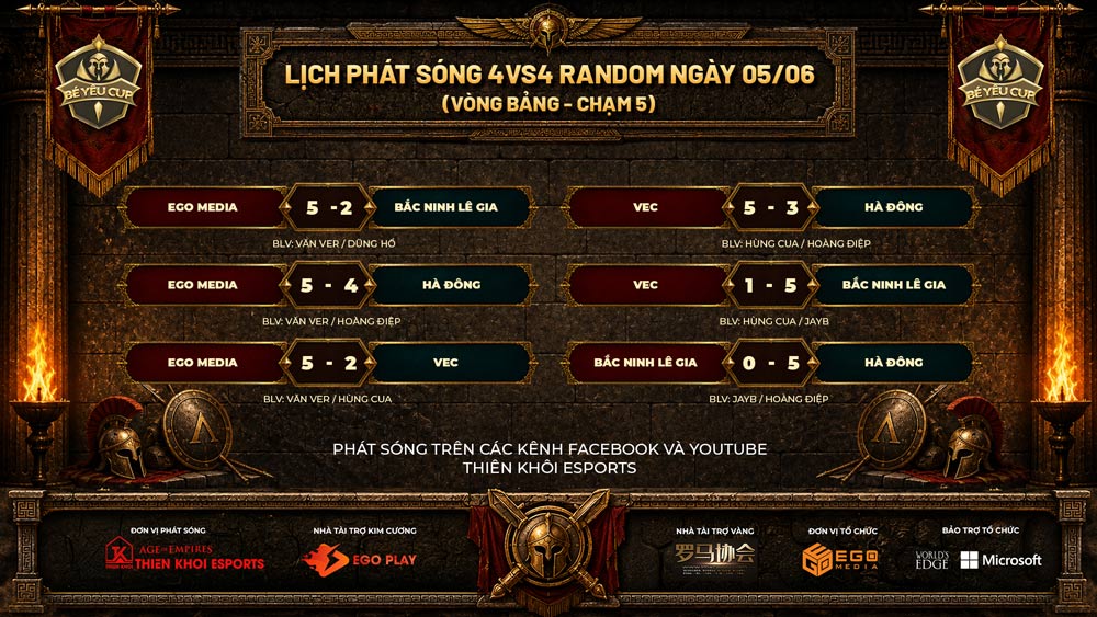 bang a 4vs4 random be yeu cup 2026