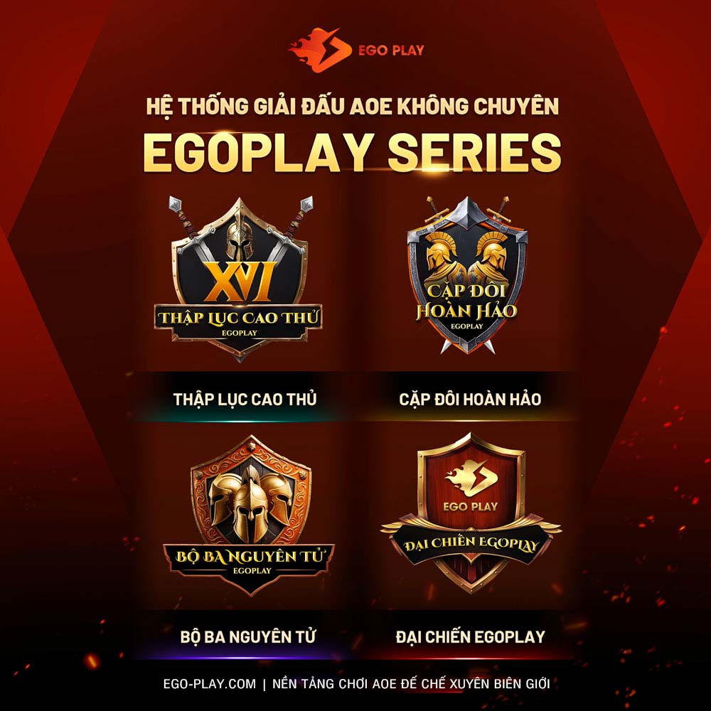 hệ thống giải đấu aoe egoplay series