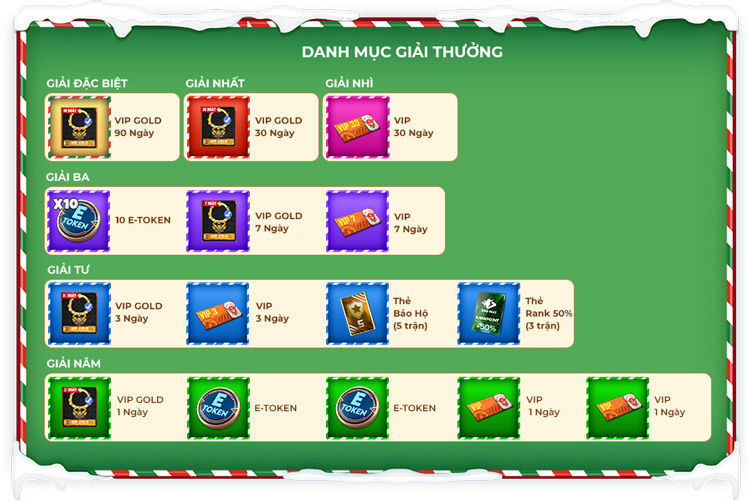 giải thưởng lật thẻ trăng rằm