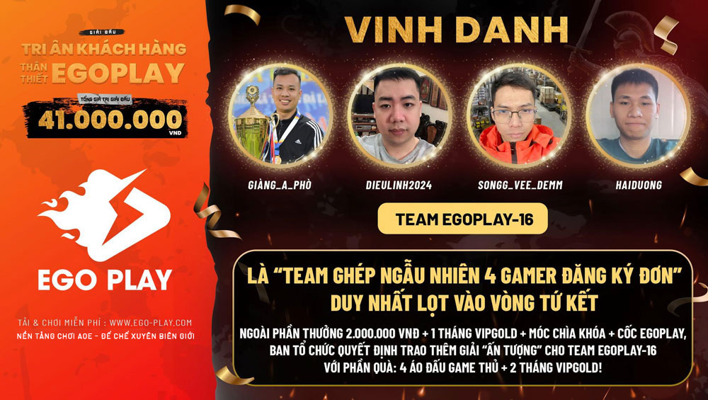 team ấn tượng