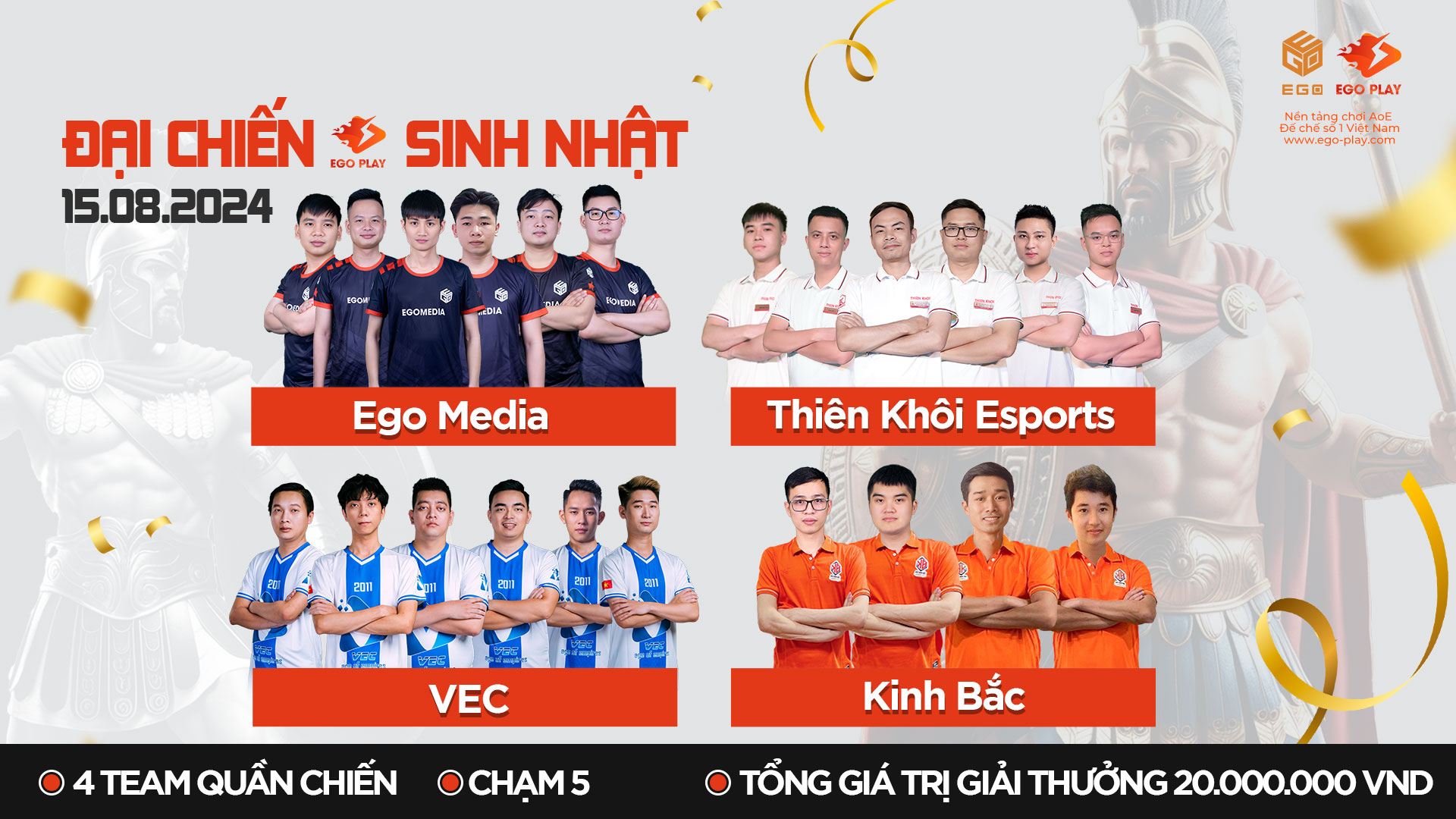 đại chiến sinh nhật EGOPLAY