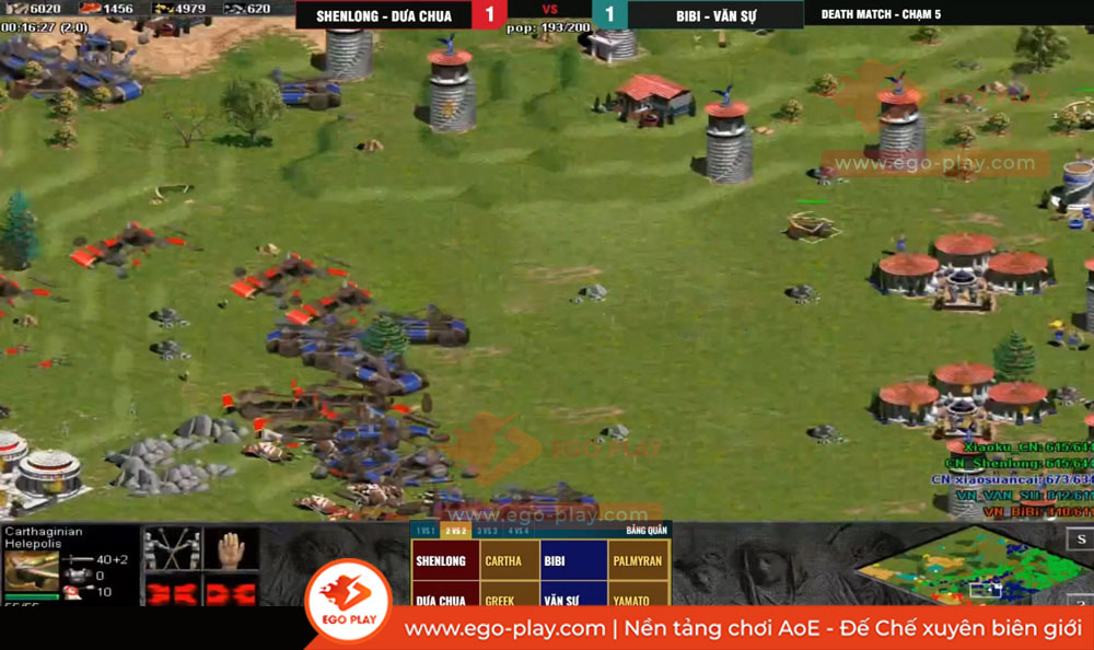 Deathmatch aoe đế chế