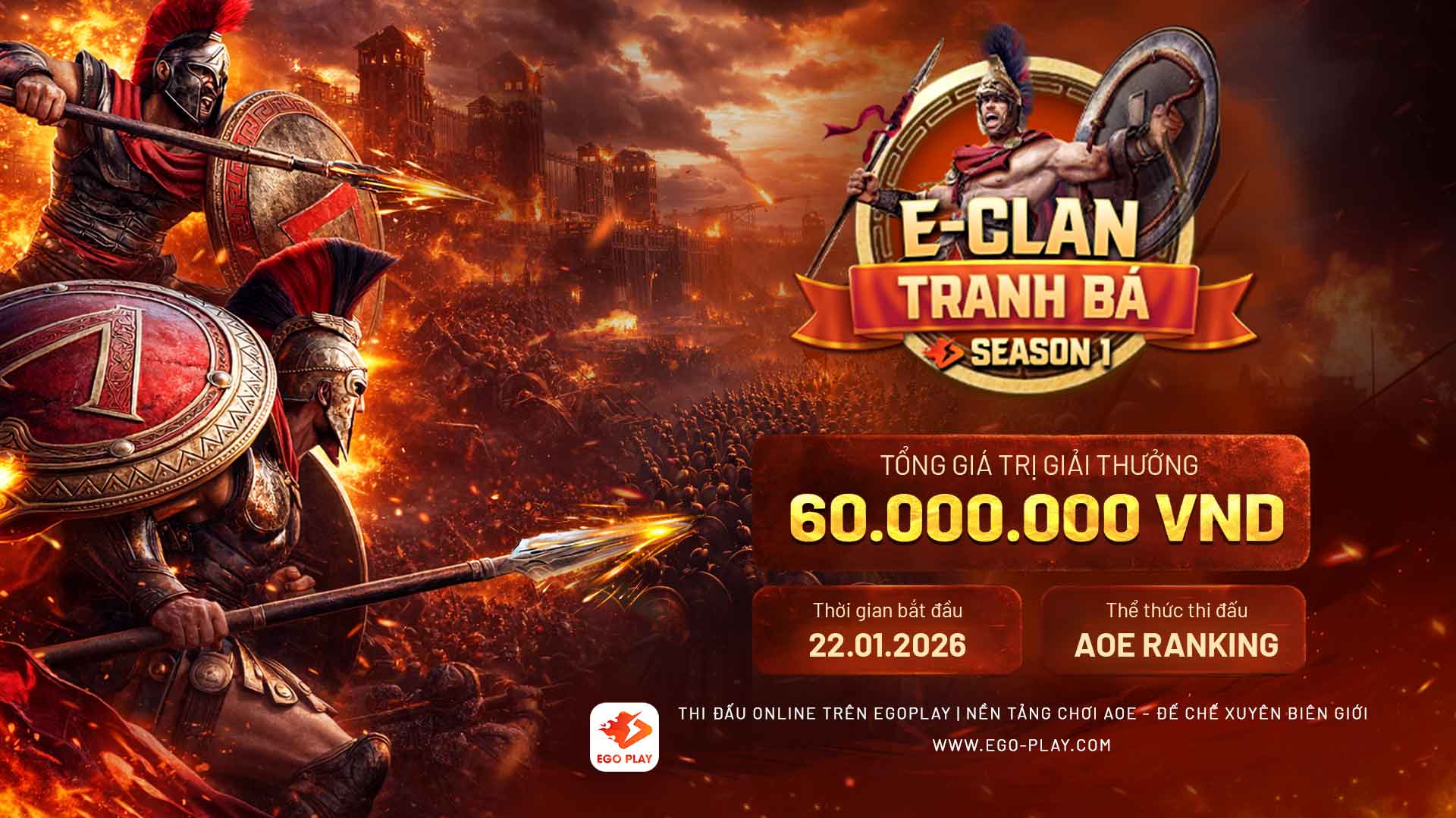 AoE E-Clan Tranh Bá Season 1 EGOPLAY