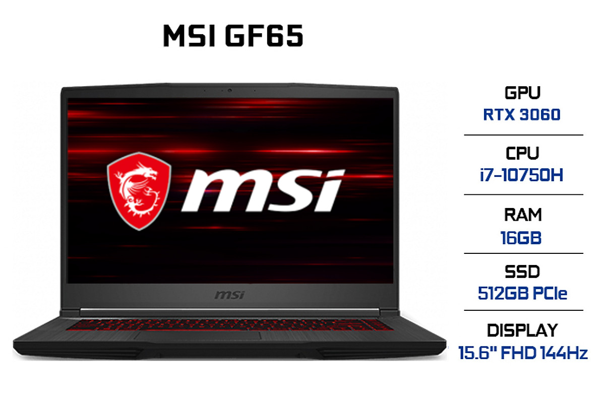 Laptop MSI Gaming GF65 Thin (10UE-228VN)