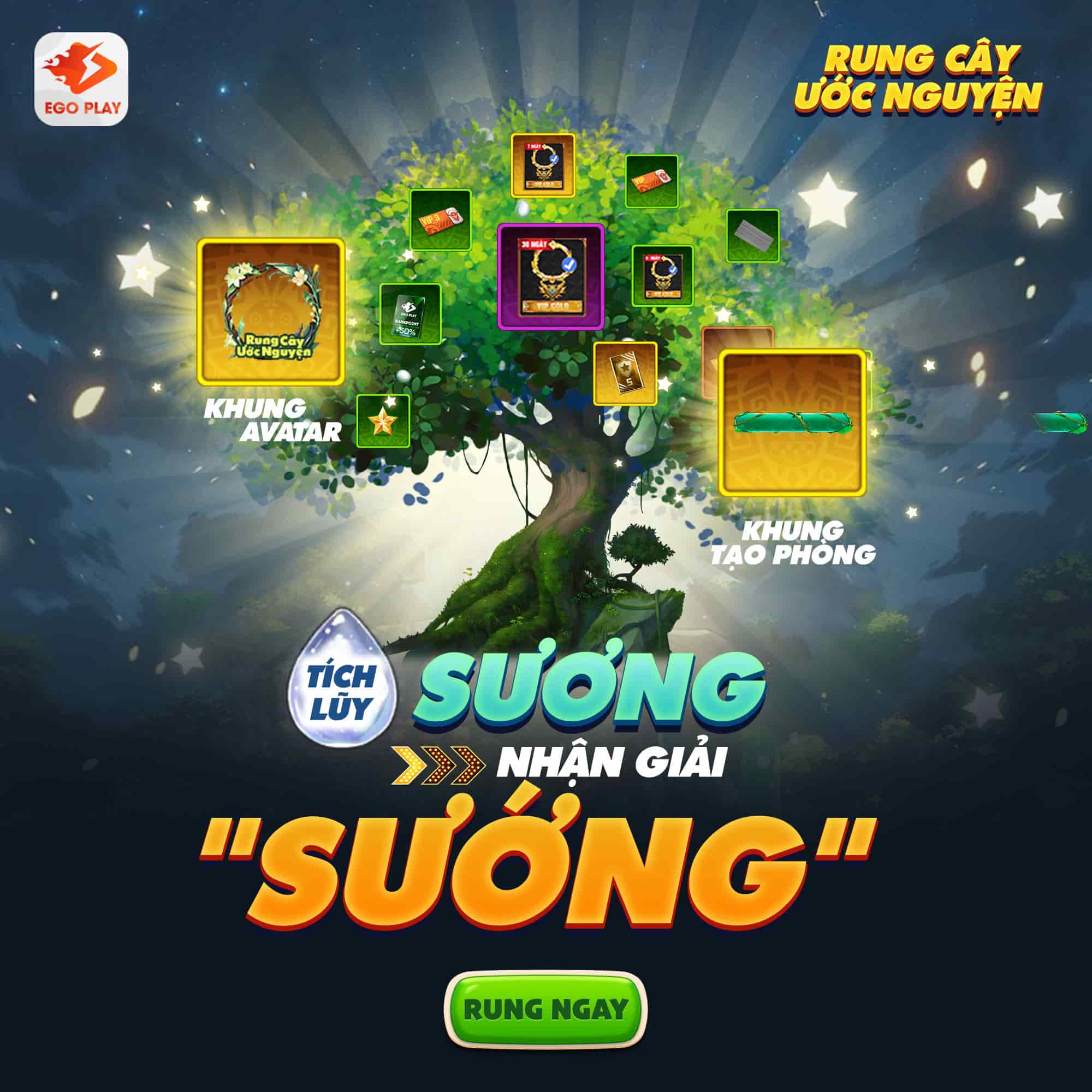 sự kiện rung cây ước nguyện