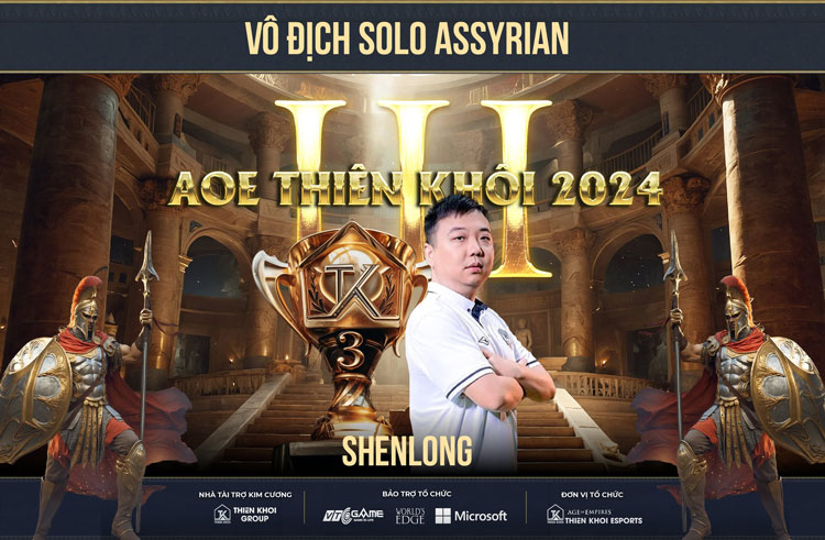 Shenlong bảo vệ thành công ngôi vương Solo Assyrian