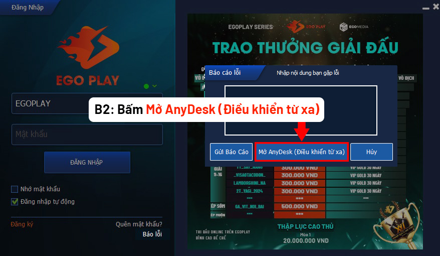 sửa lỗi egoplay