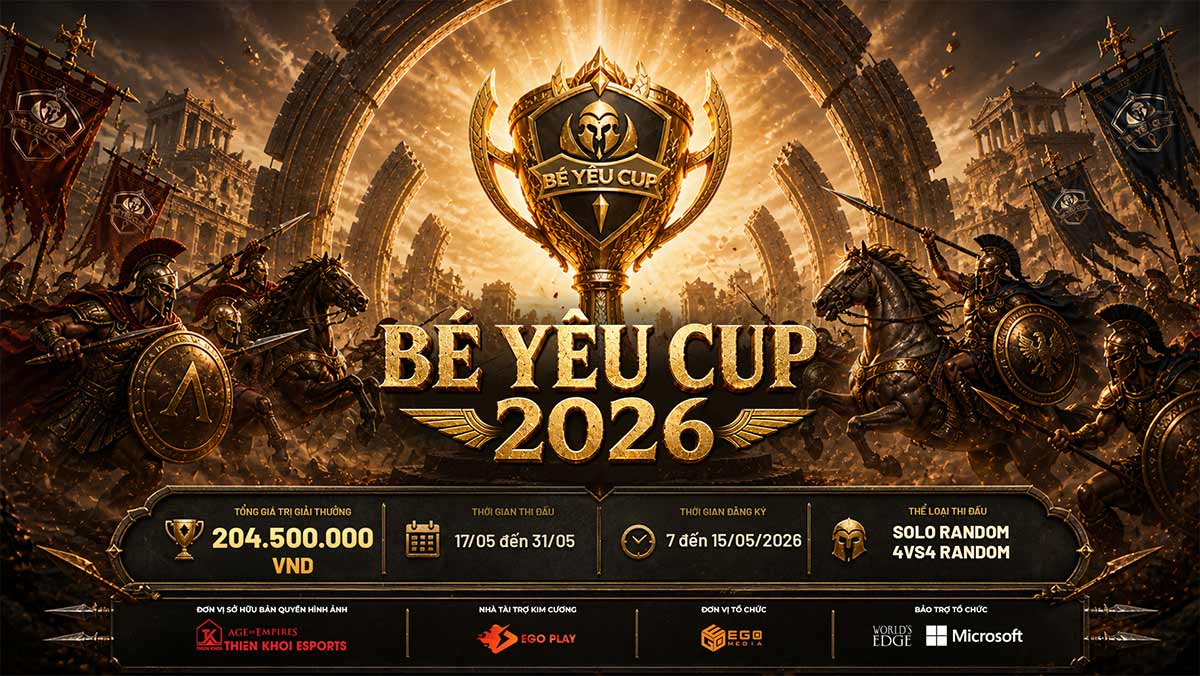 aoe bé yêu cup 2026