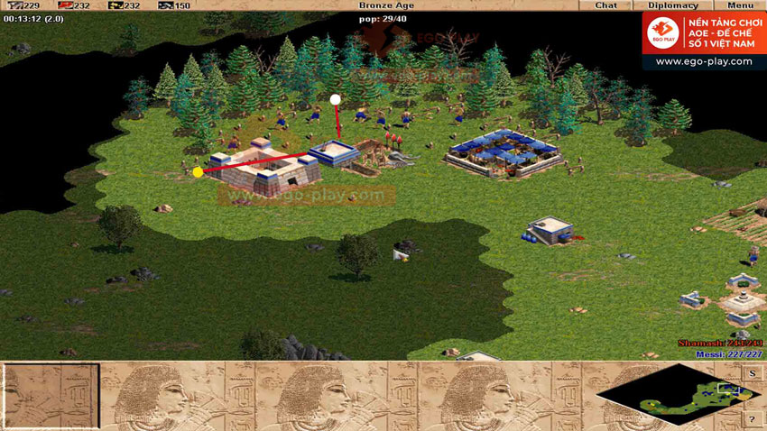 bãi rừng aoe BS aoe