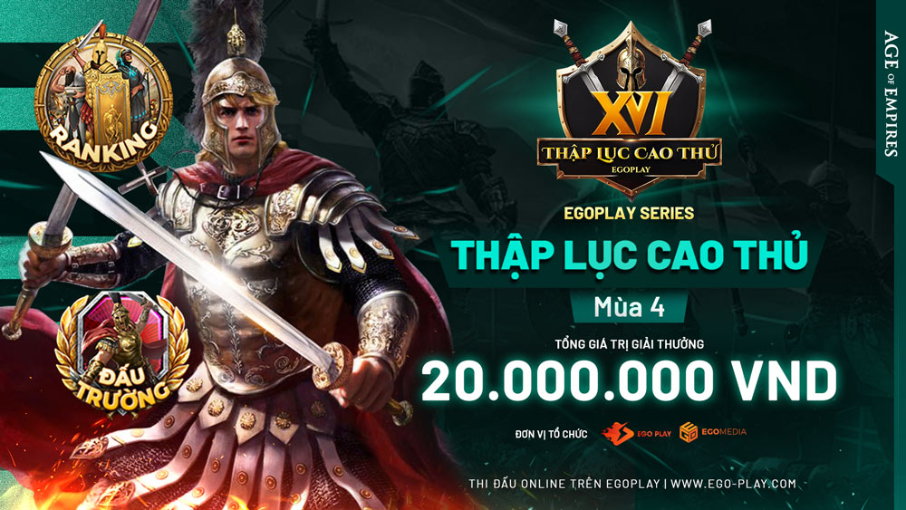giải đấu AoE thập lục cao thủ mùa 4