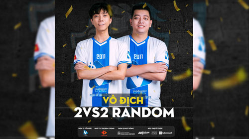 BiBi - HeHe vô địch 2vs2 Random giải đấu AoE Hà Nội Open 12