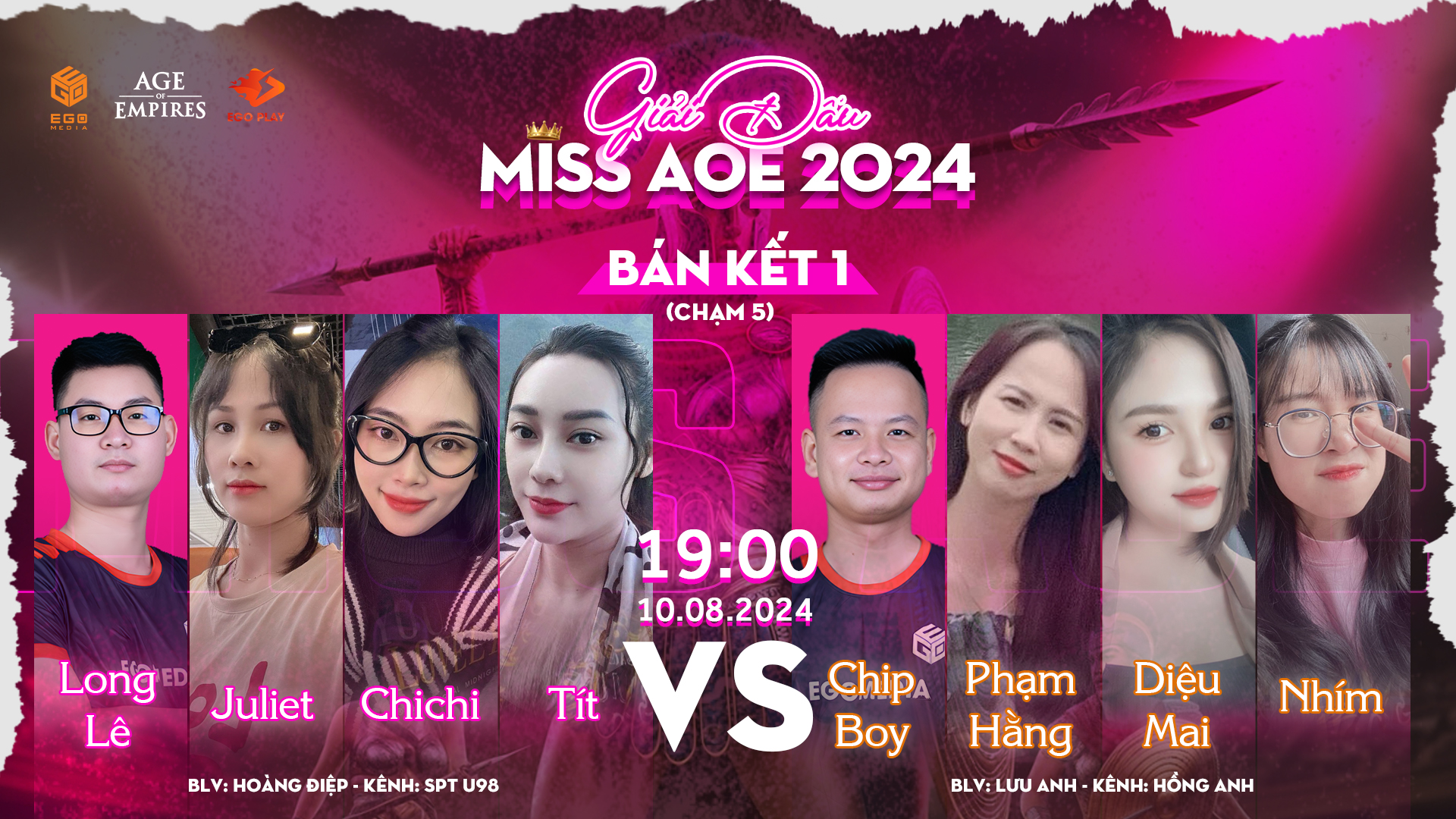 bán kết 1 miss aoe 2024