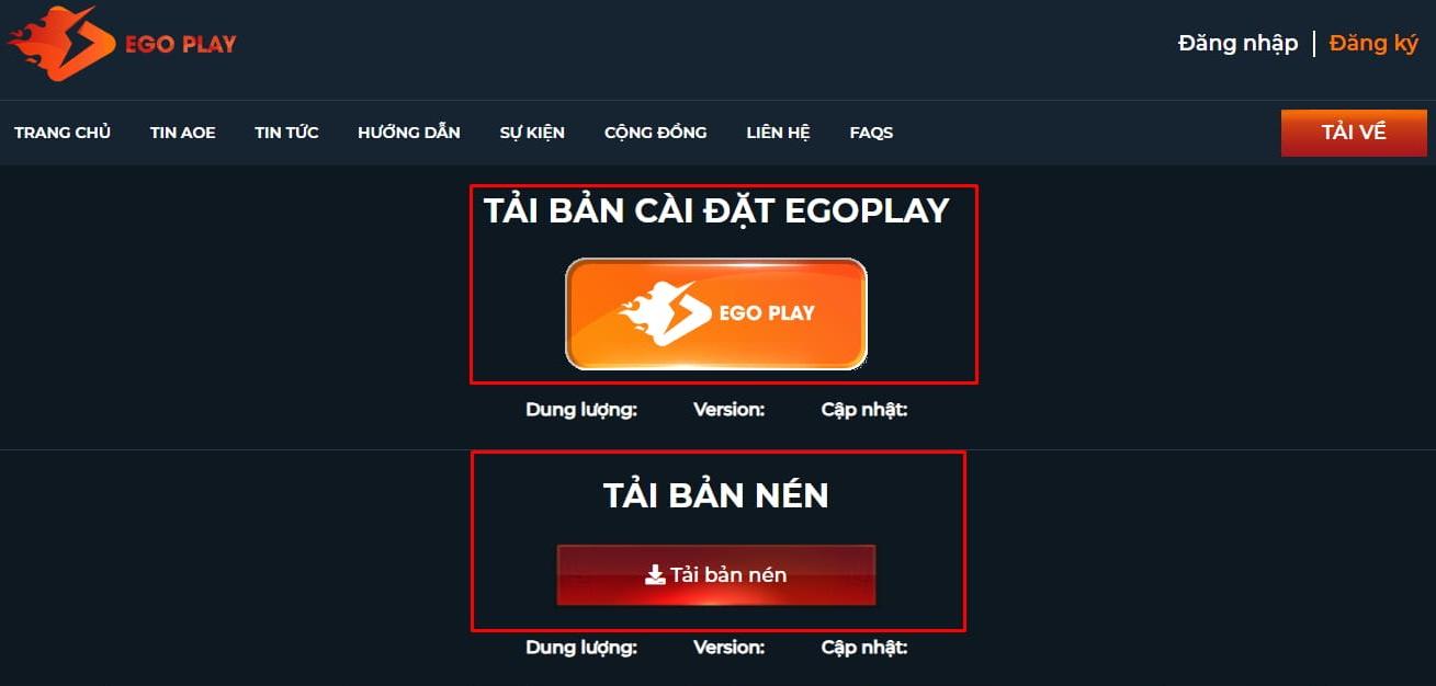 cập nhật phiên bản mới egoplay