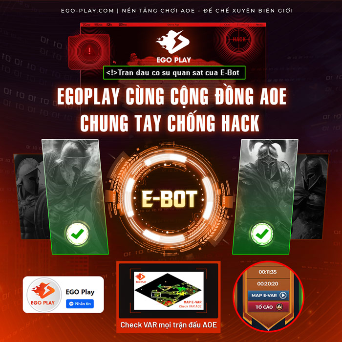 chống hack đế chế online egoplay
