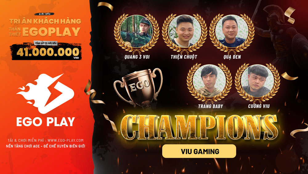 giải đấu tri ân khách hàng egoplay