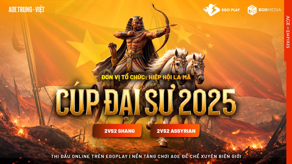 Giải đấu AoE Cup Đại Sư 2025