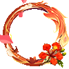 Khung avatar rung c&acirc;y phượng