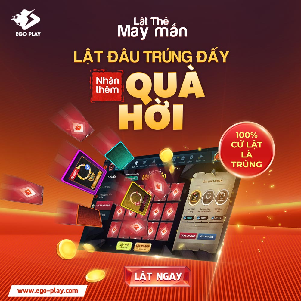 giải thưởng lật thẻ may mắn