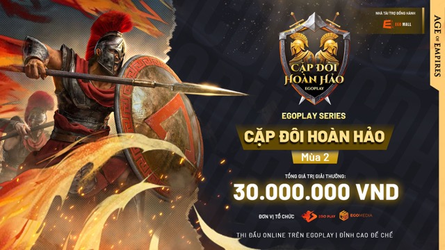 Mở đăng ký tham dự giải đấu Cặp Đôi Hoàn Hảo mùa 2 - EGOPLAY SERIES