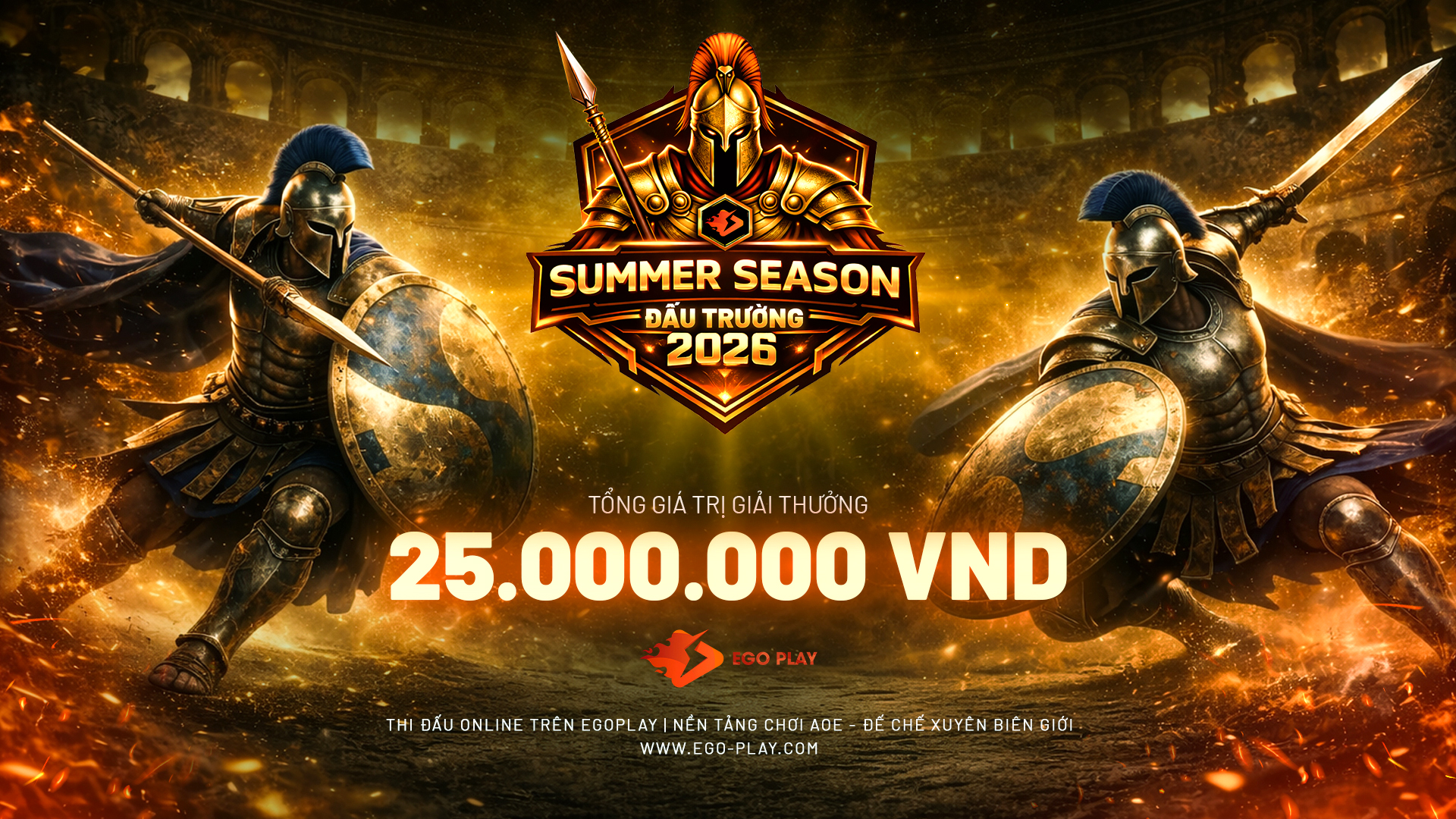 Mùa Giải AoE Đấu Trường Danh Vọng: Summer Season 2026