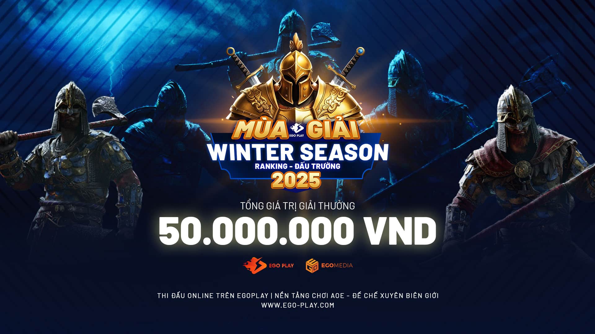 mua giai aoe winter season 2025 ranking dau truong egoplay