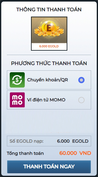 nạp vip egoplay