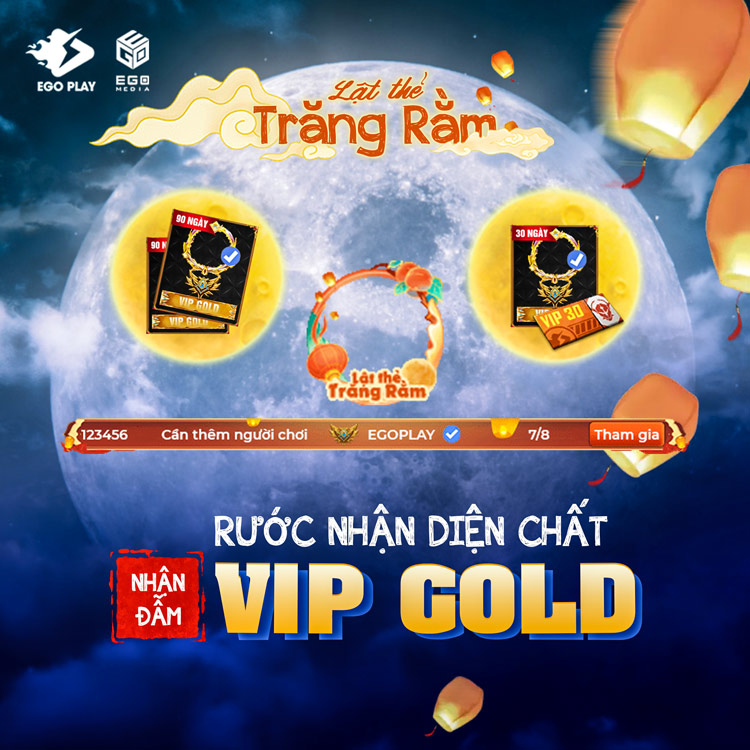 sự kiện lật thẻ may mắn 