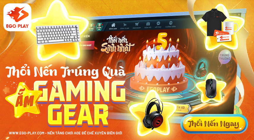 thổi nến sinh nhật egoplay