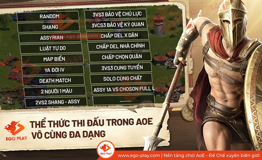 thể thức aoe đế chế