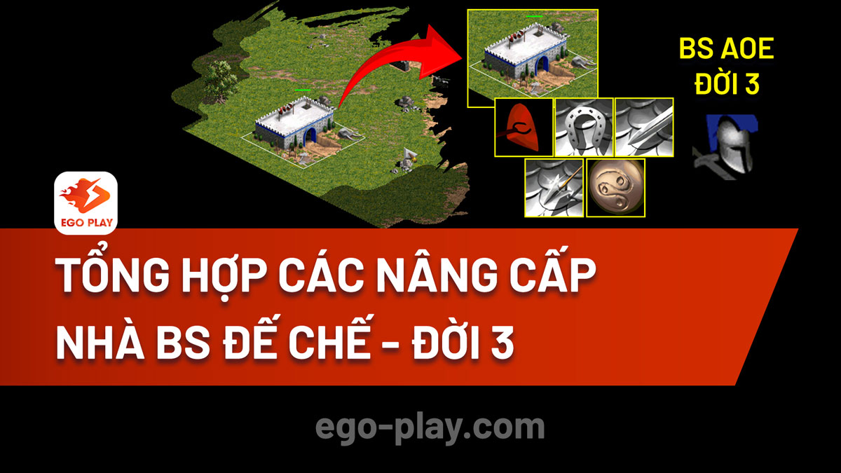 Tổng hợp các nâng cấp trong Nhà BS Đế Chế - Đời 3