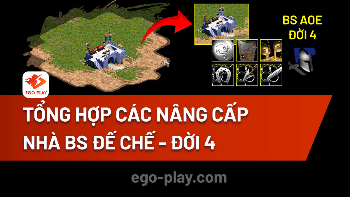 Tổng hợp các nâng cấp trong Nhà BS Đế Chế - Đời 4