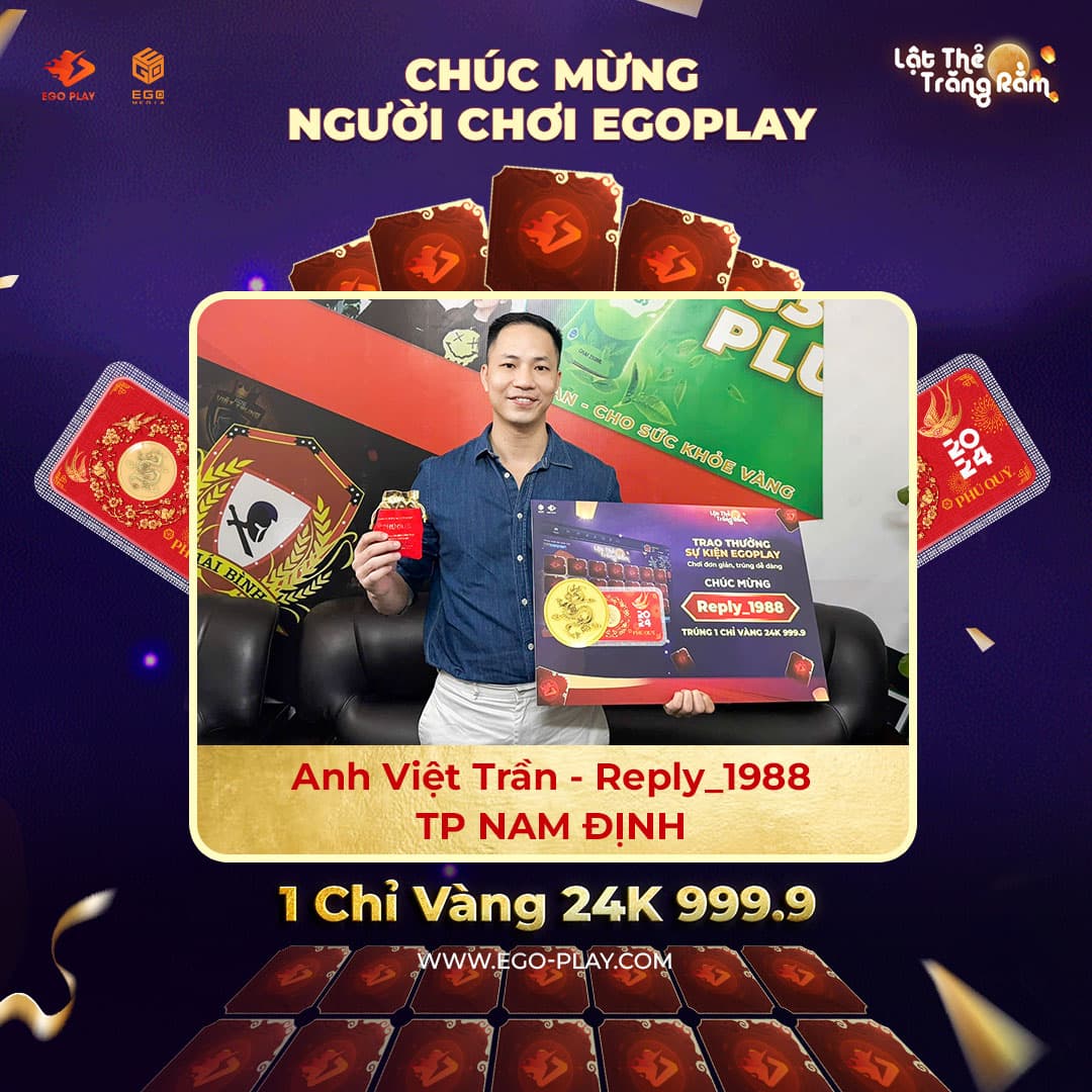 trúng thưởng lật thẻ may mắn