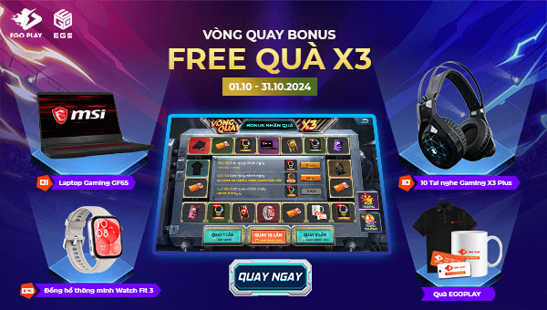 vòng quay bonus