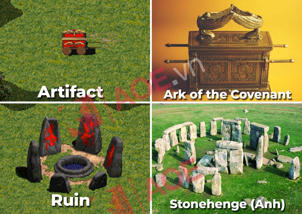 xe dò và giếng trong aoe