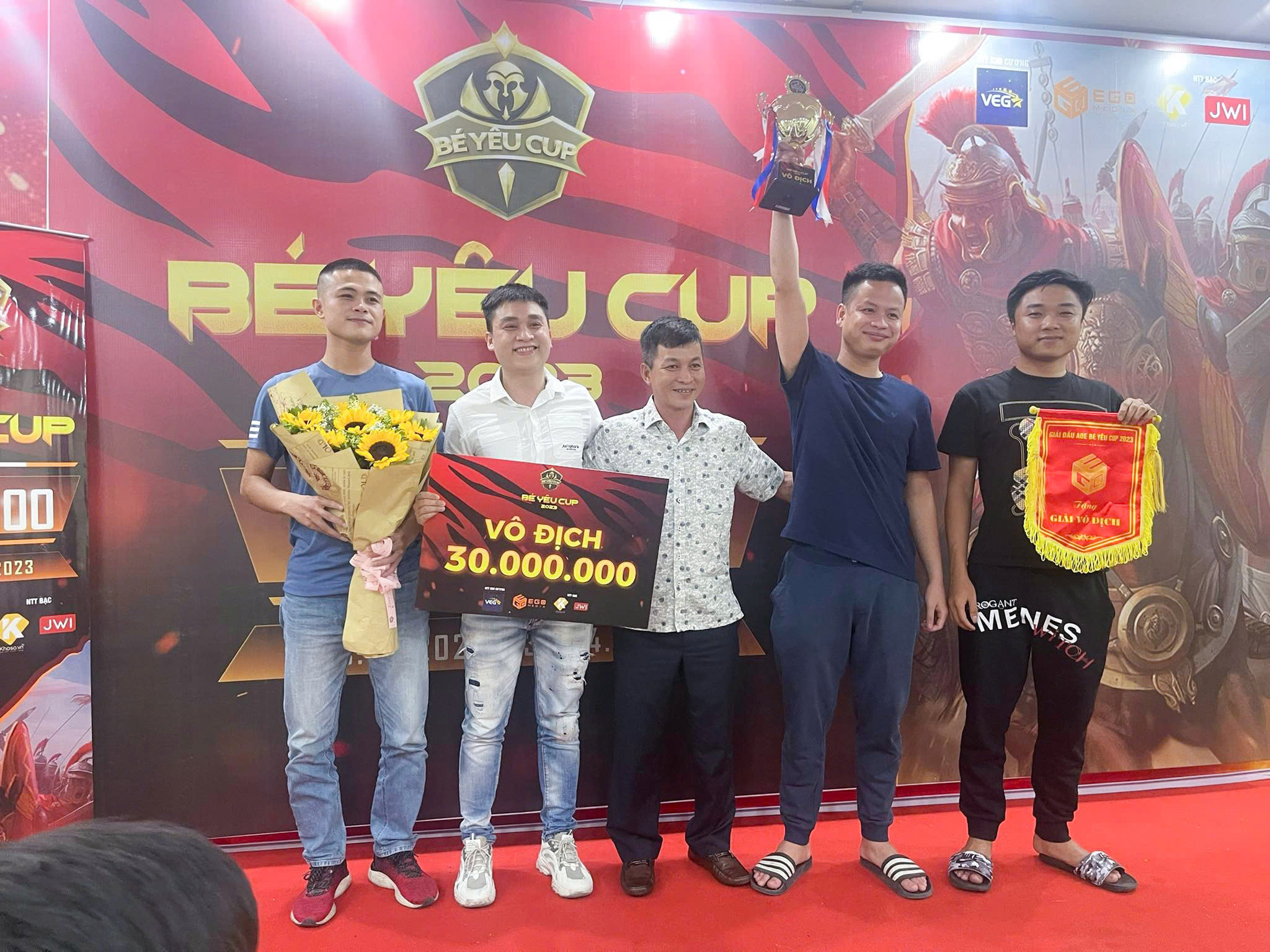 Tổng kết giải đấu AoE Bé Yêu Cup 2023